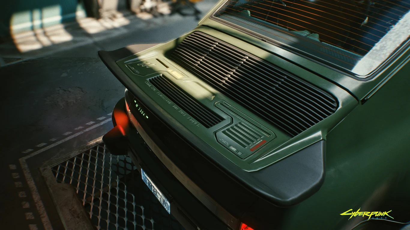 Porsche 911 Turbo (930) w Cyberpunku 2077 Porsche 911 Turbo (930) w Cyberpunku 2077