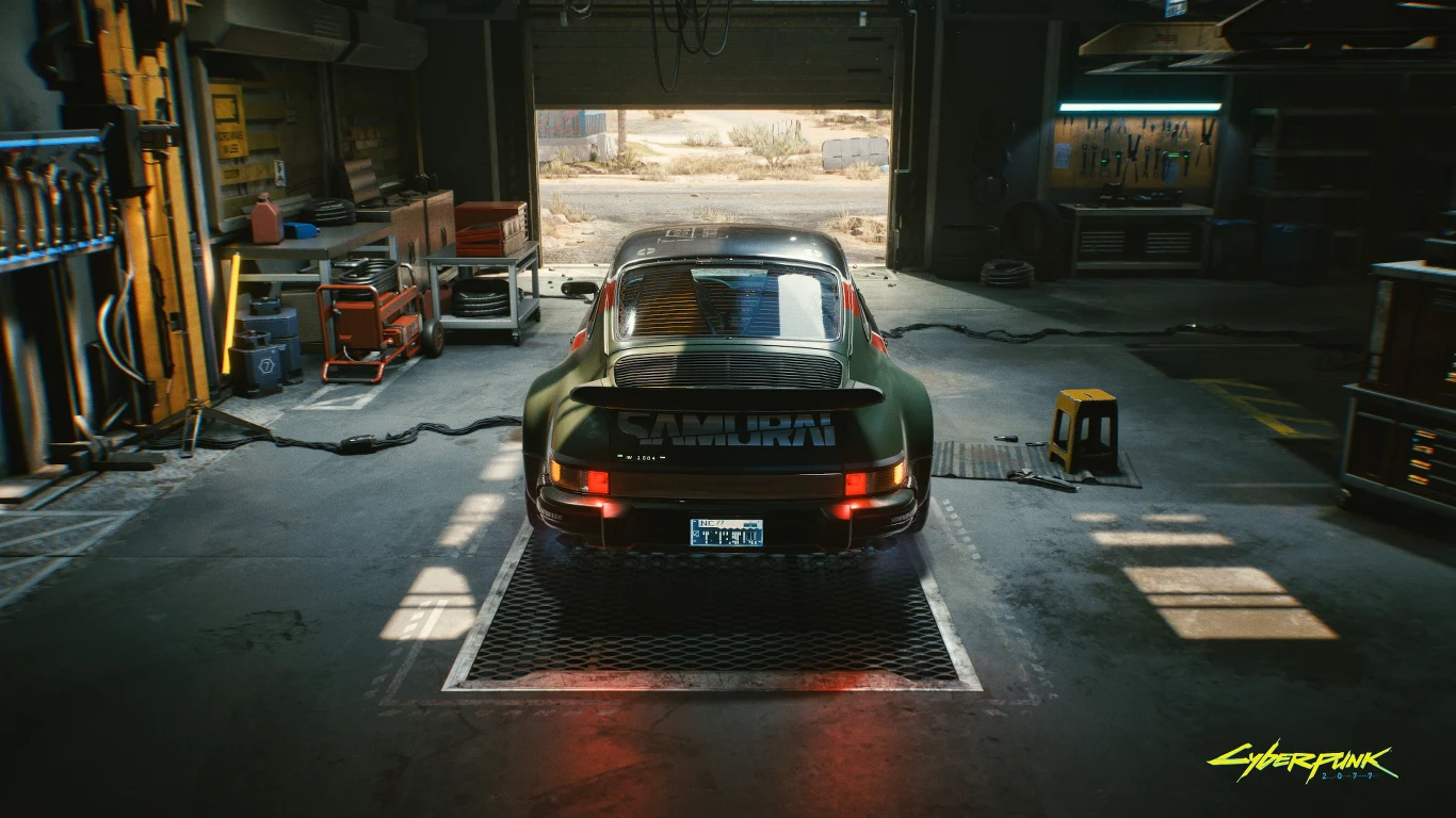 Porsche 911 Turbo (930) w Cyberpunku 2077 Porsche 911 Turbo (930) w Cyberpunku 2077