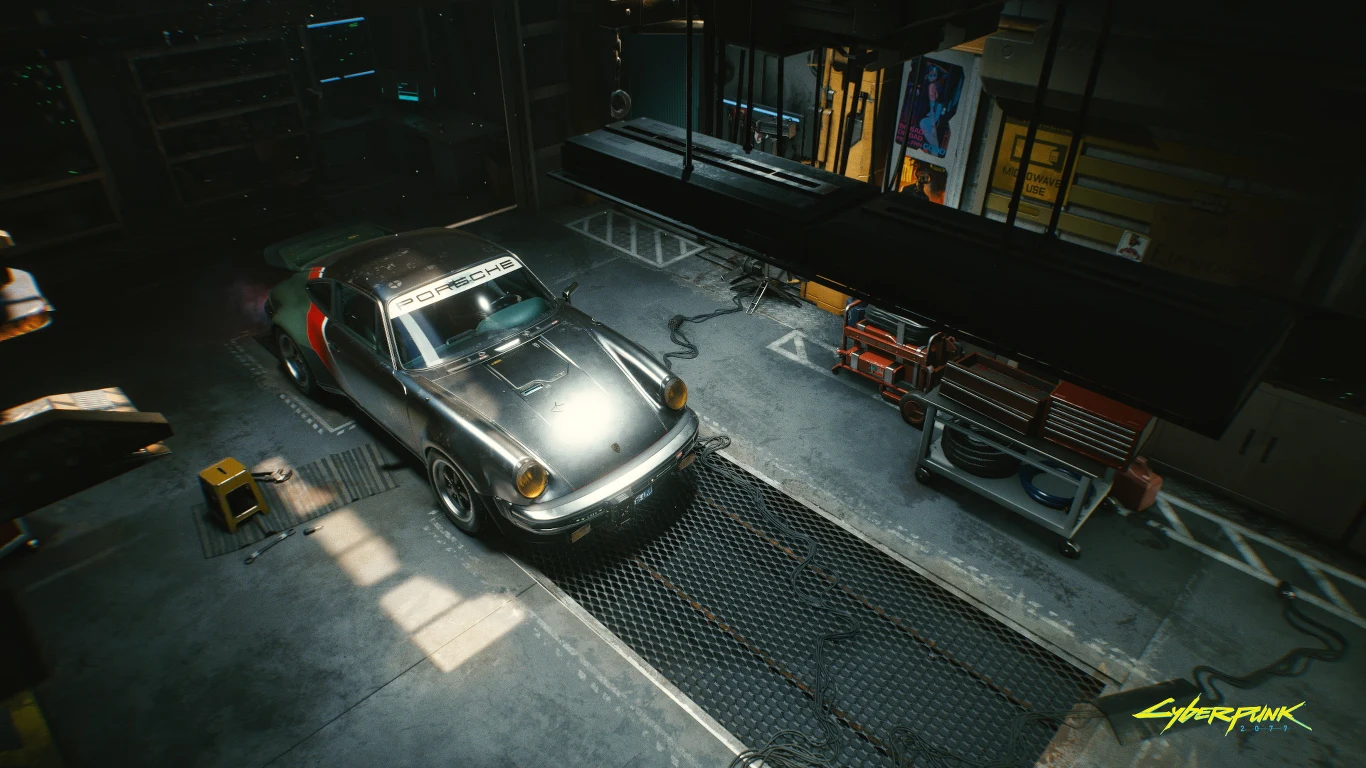 Porsche 911 Turbo (930) w Cyberpunku 2077 Porsche 911 Turbo (930) w Cyberpunku 2077