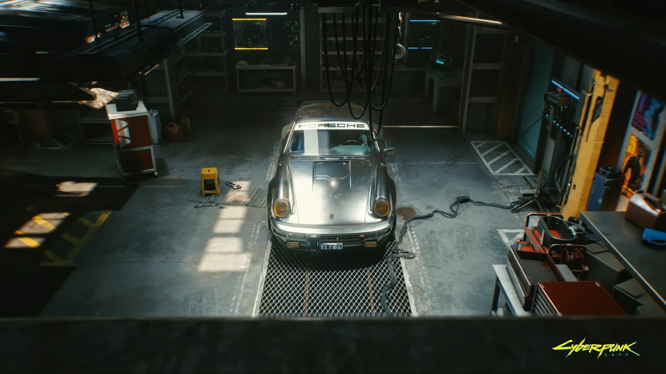 Porsche 911 Turbo (930) w Cyberpunku 2077 Porsche 911 Turbo (930) w Cyberpunku 2077