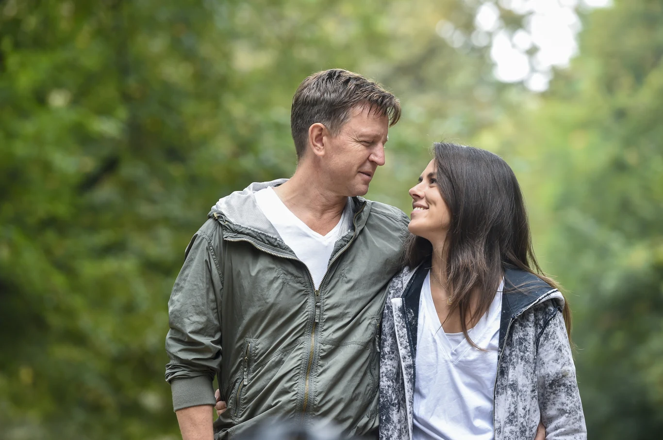 Wojciech Błach z żoną i synem