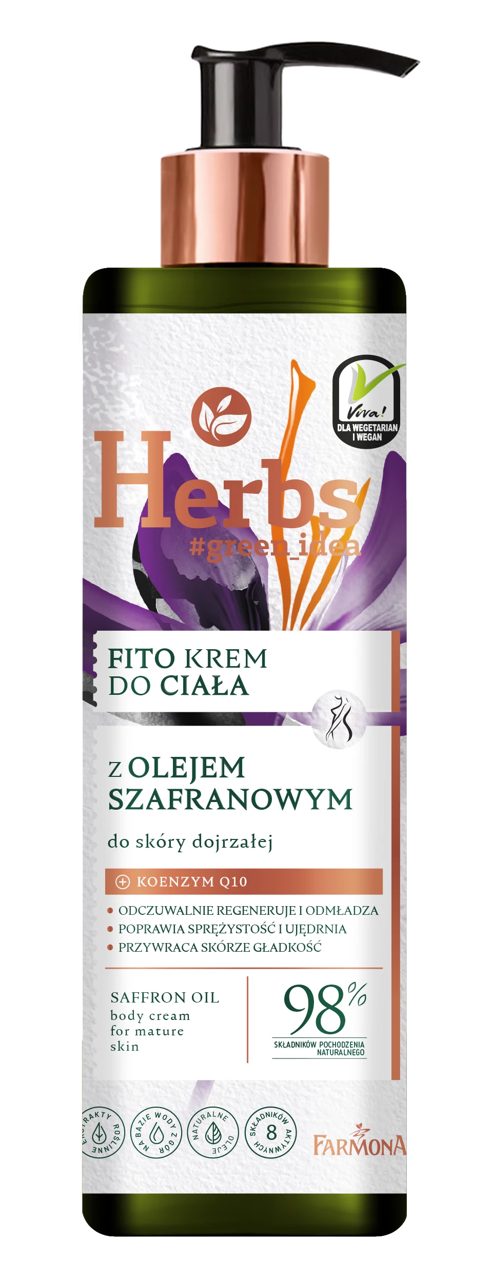 Fito krem do ciała z olejem szafranowym Fito krem do ciała z olejem szafranowym