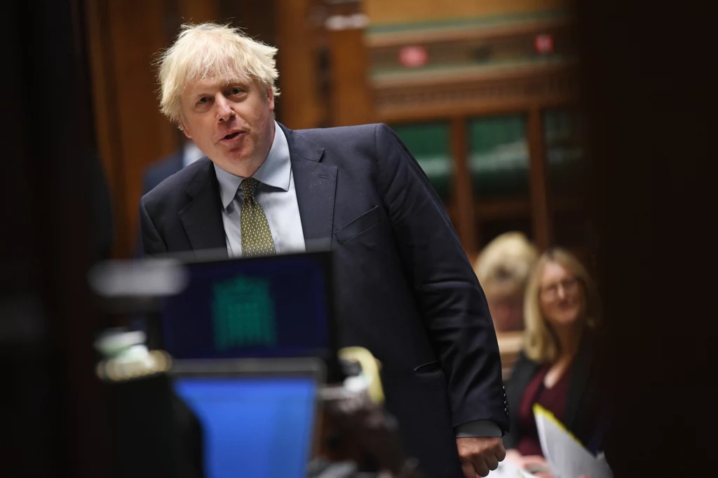 Premier Wielkiej Brytanii Boris Johnson