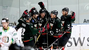 Radość zawodników GKS Tychy