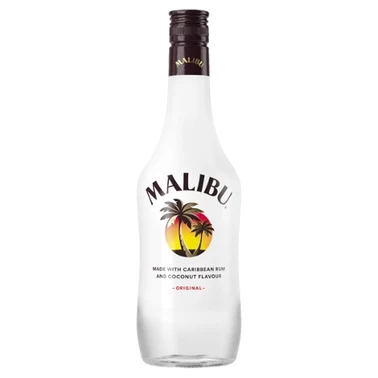 Malibu Original Likier z dodatkiem białego rumu i aromatu kokosowego 700 ml - 0
