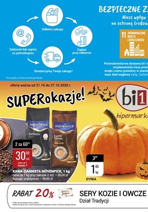 Gazetka promocyjna bi1 - Super okazje w sklepach Bi1!