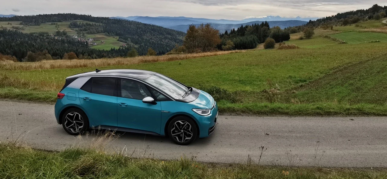 Volkswagen ID.3 na Koskowej Górze
