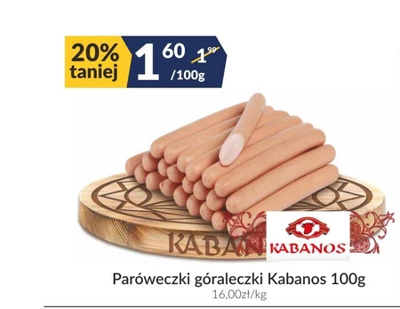 Parówki Kabanos