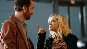 Tomasz Kot i Athena Strates w filmie "Wróg doskonały"