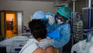 Leczenie pacjenta z COVID-19 w Krakowie