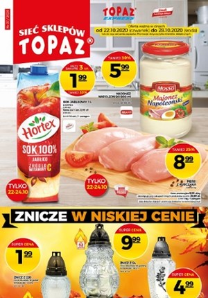 Gazetka promocyjna Topaz - Wielkie okazje w Topaz