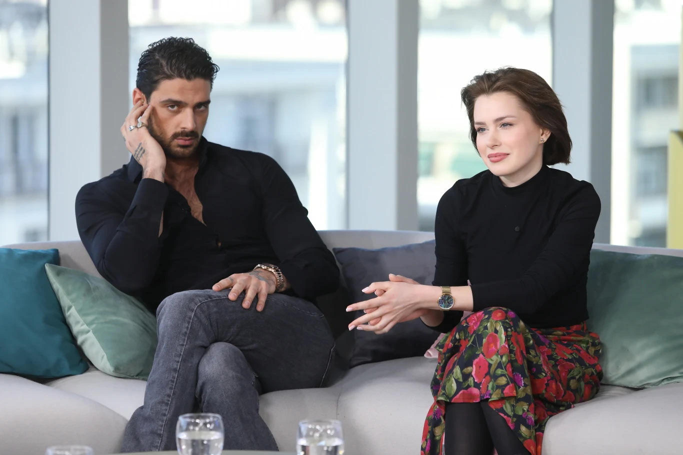 Anna MAria Sieklucka i Michele Morrone Anna MAria Sieklucka i Michele Morrone