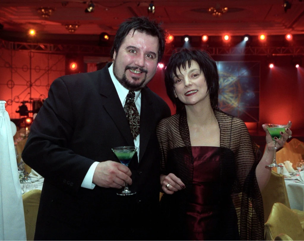 Dariusz Gnatowski z żoną