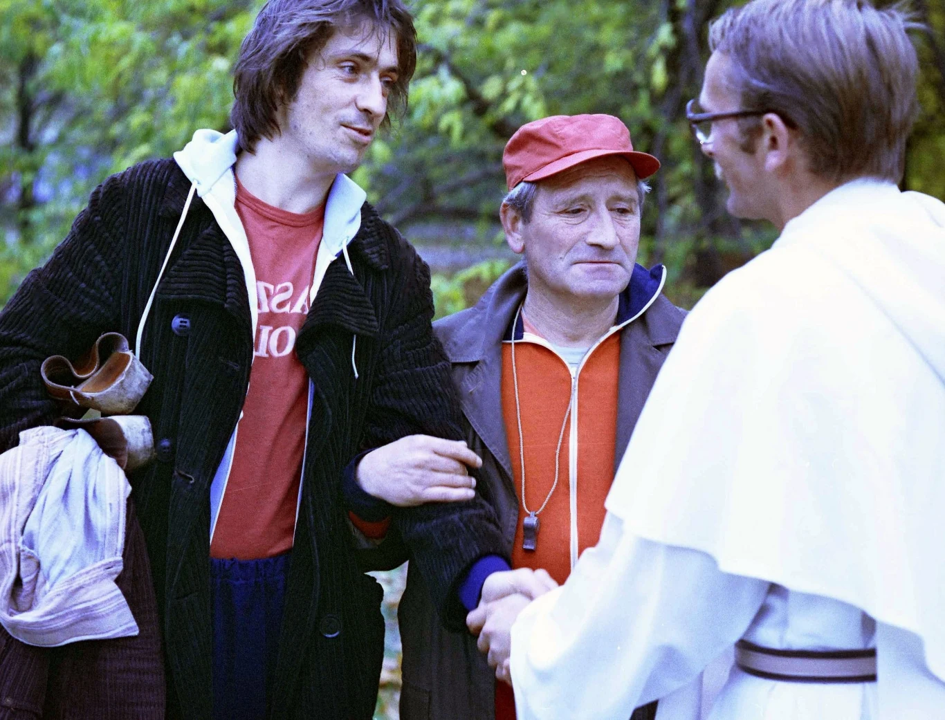 Czesław Nogacki na planie "Jan Serce" Czesław Nogacki na planie "Jan Serce"