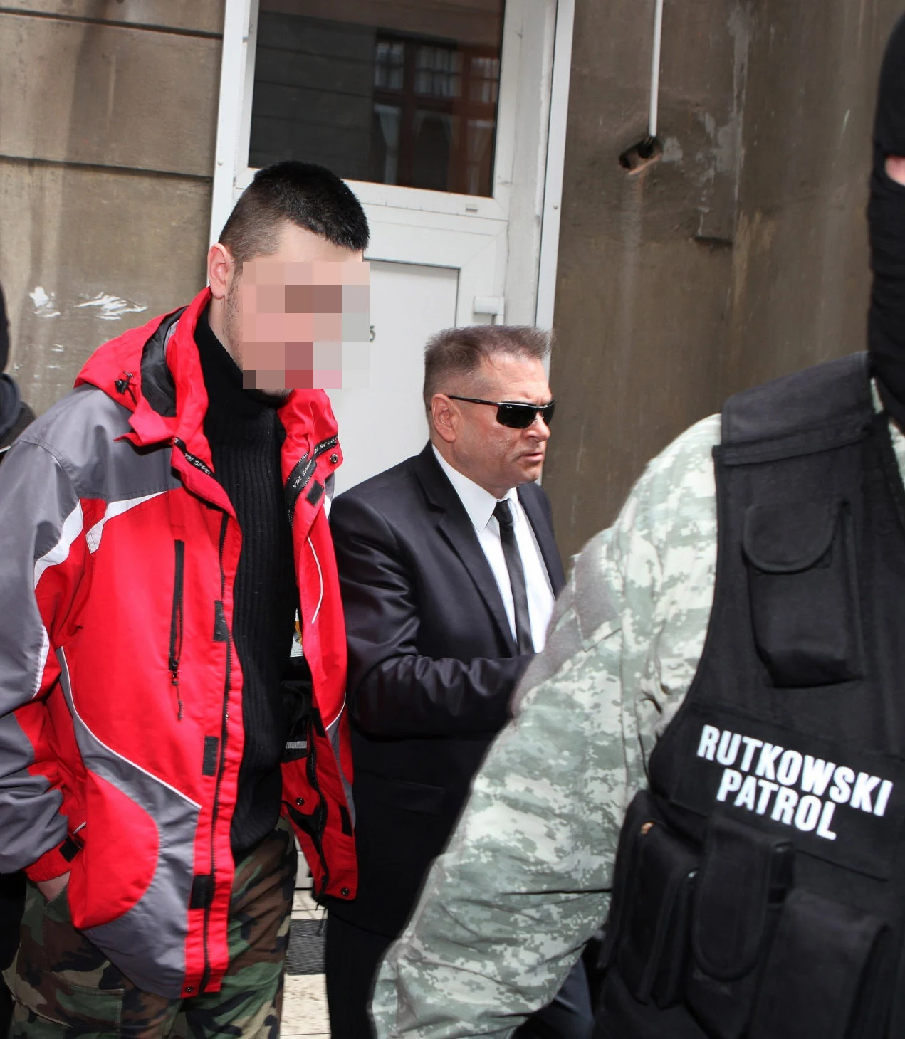 Rutkowski z ojcem małej Madzi Rutkowski z ojcem małej Madzi