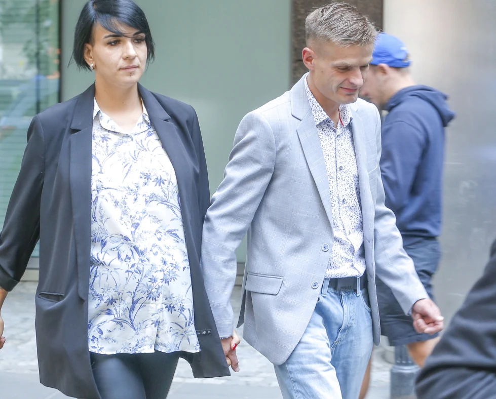 Tomasz Komenda z narzeczoną Tomasz Komenda z narzeczoną