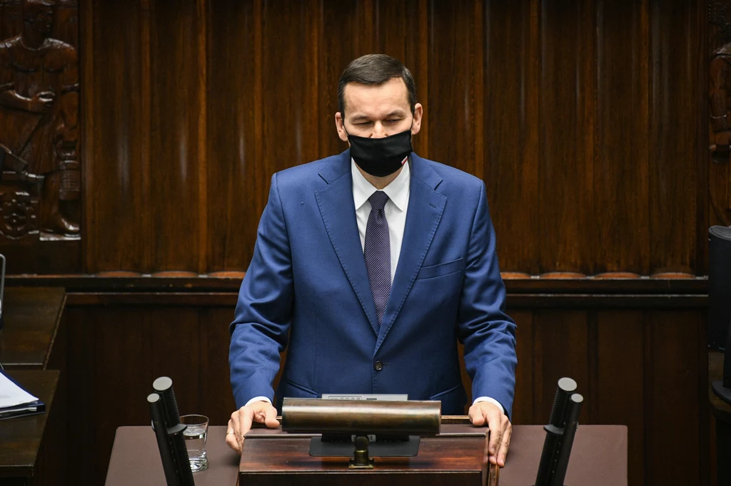 Premier Mateusz Morawiecki w Sejmie