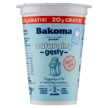 Jogurt naturalny Bakoma - 17