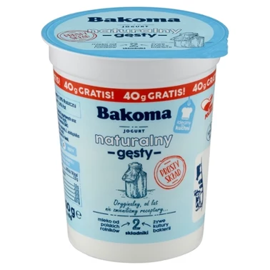 Jogurt naturalny Bakoma - 14