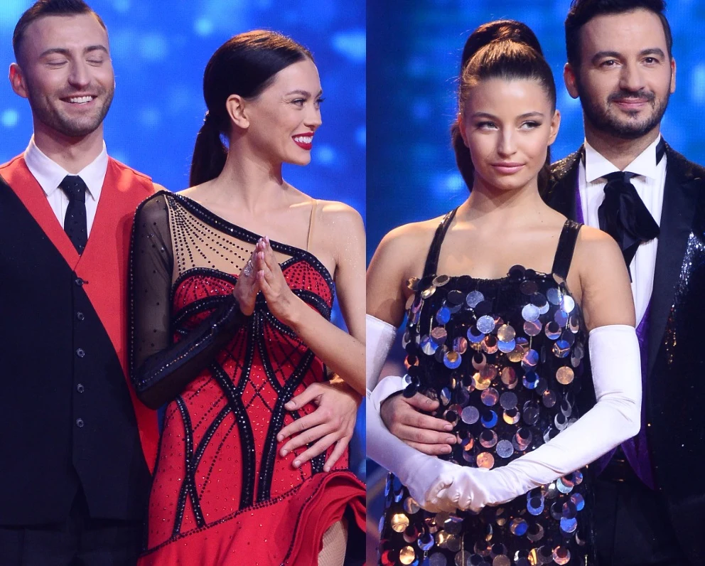 Edyta Zając i Michał Bartkiewicz oraz Julia Wieniawa i Stefano Terrazzino