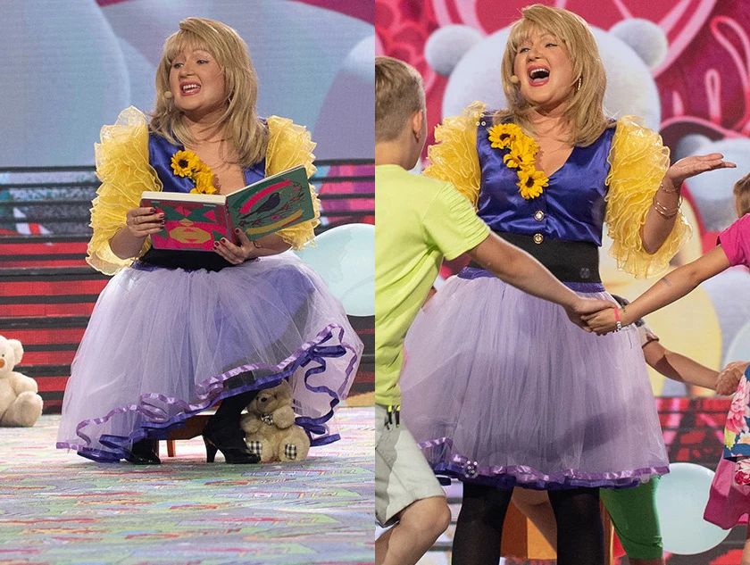 Gosia Andrzejewicz jako Majka Jeżowska Gosia Andrzejewicz jako Majka Jeżowska