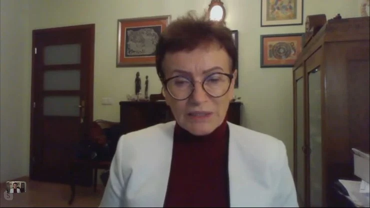 Prof. Anna Boroń-Kaczmarska w programie "Gość Wydarzeń" Prof. Anna Boroń-Kaczmarska w programie "Gość Wydarzeń"