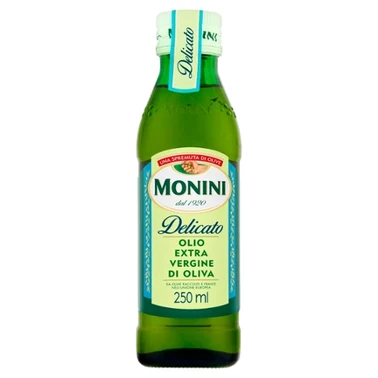 Monini Delicato Oliwa z oliwek najwyższej jakości z pierwszego tłoczenia 250 ml - 1