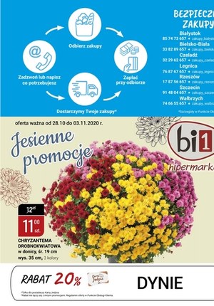 Gazetka promocyjna bi1 - Bezpieczne zakupy w Bi1