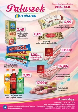 Gazetka promocyjna Paluszek - Paluszek - oferta handlowa
