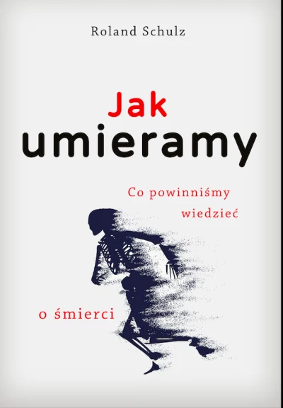 Okładka książki "Jak umieramy"