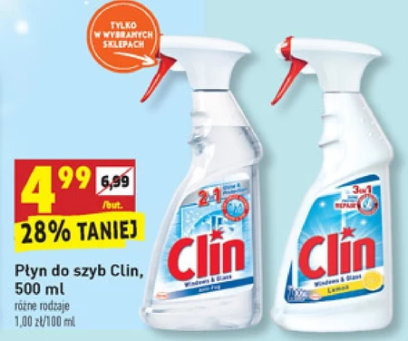 Płyn do mycia szyb Clin