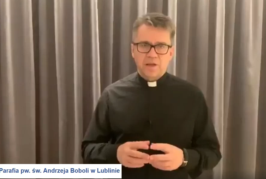 Ksiądz Mirosław Ładniak, proboszcz parafii pw. św. Andrzeja Boboli w Lublinie 