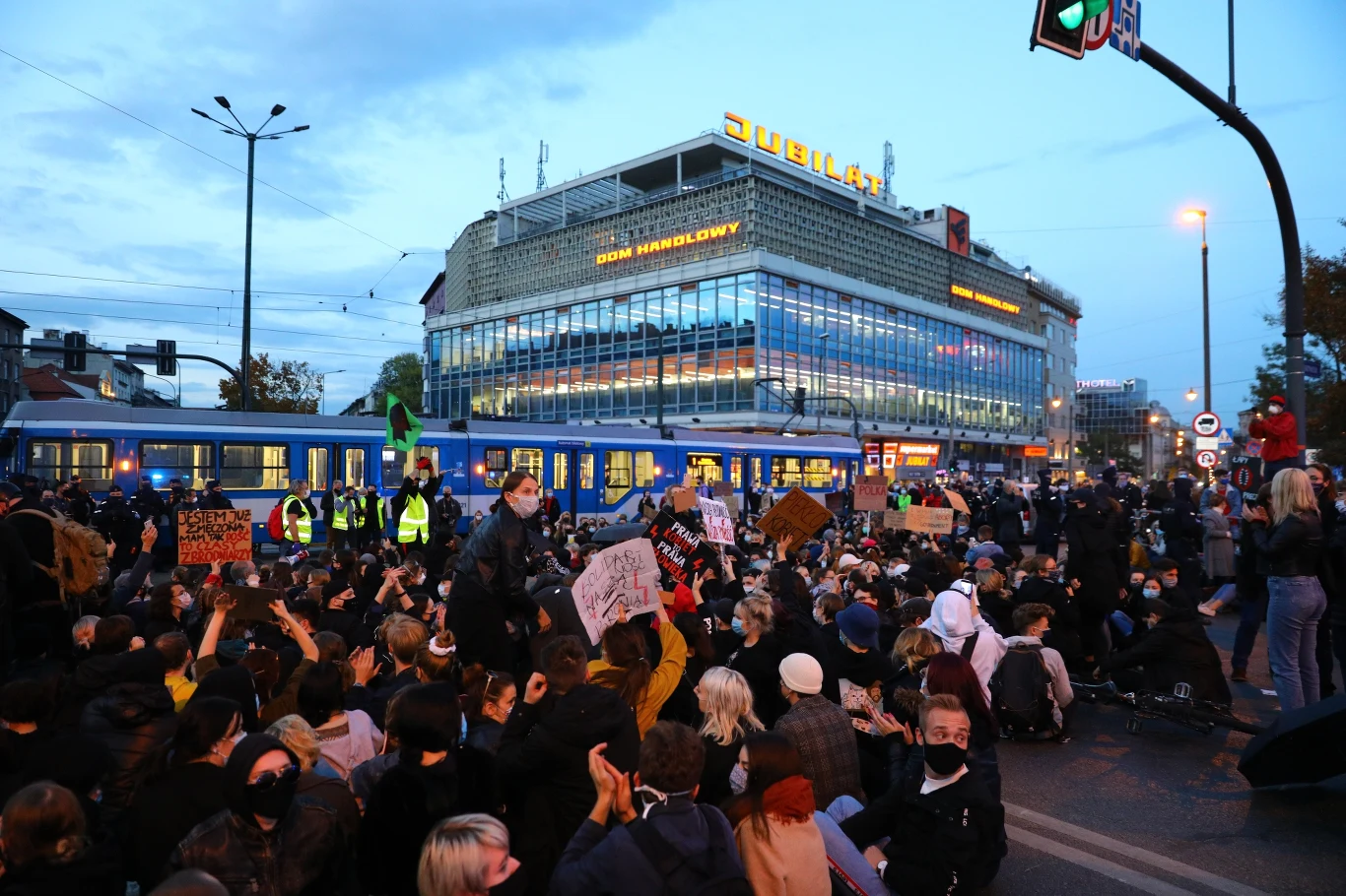Blokada krakowskich ulic 
