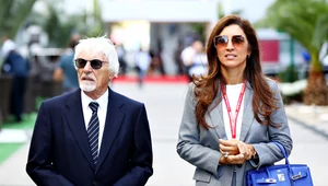 Bernie Ecclestone z żoną na zdjęciu z 2019 roku