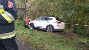 Wypadek w Gilowicach