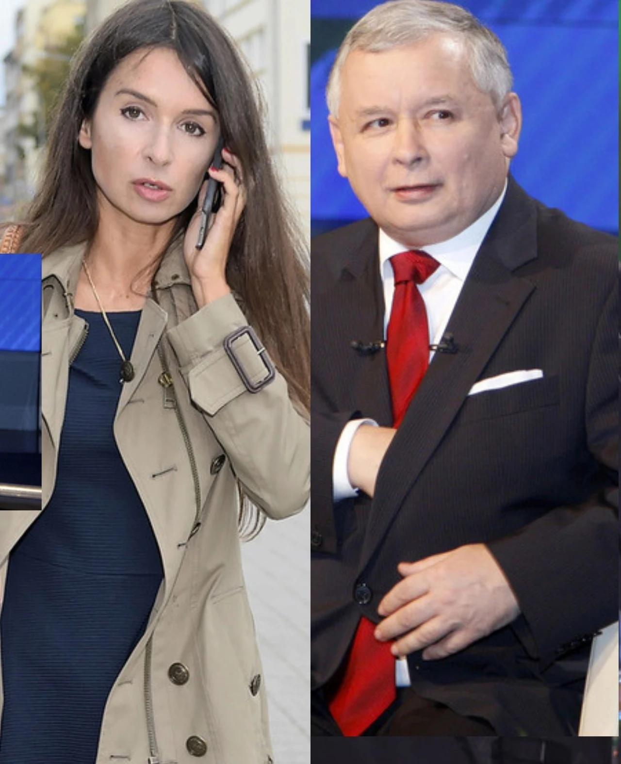 Marta Kaczyńska i Jarosław Kaczyński