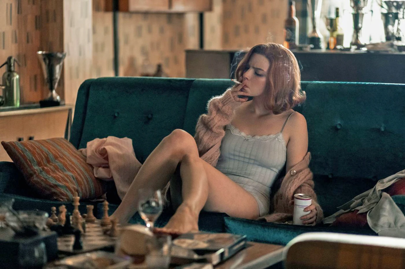 Anya Taylor-Joy w serialu "Gambit królowej"