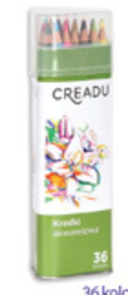 Kredki akwarelowe Creadu