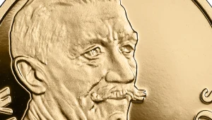 Moneta kolekcjonerska NBP: Stulecie odzyskania przez Polskę niepodległości - Wincenty Witos, 100 zł, detal rewersu