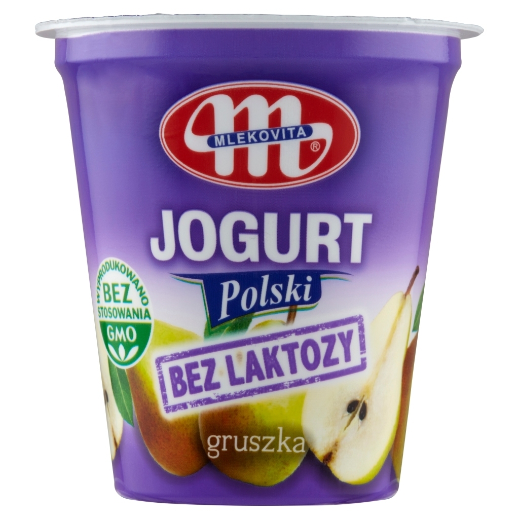 Mlekovita Jogurt Polski bez laktozy gruszka 150 g – promocje i gdzie ...