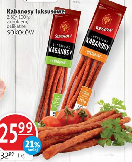 Kabanosy Sokołów