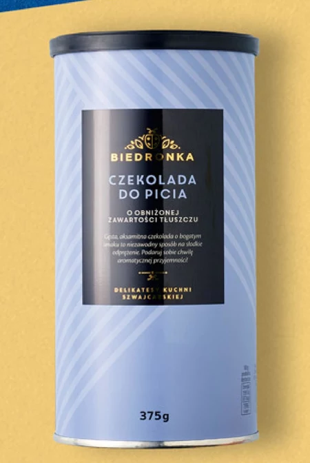 Czekolada do picia Biedronka