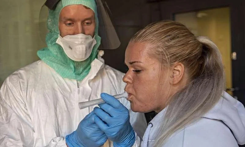 Urządzenie BreathSpec podczas testów Urządzenie BreathSpec podczas testów