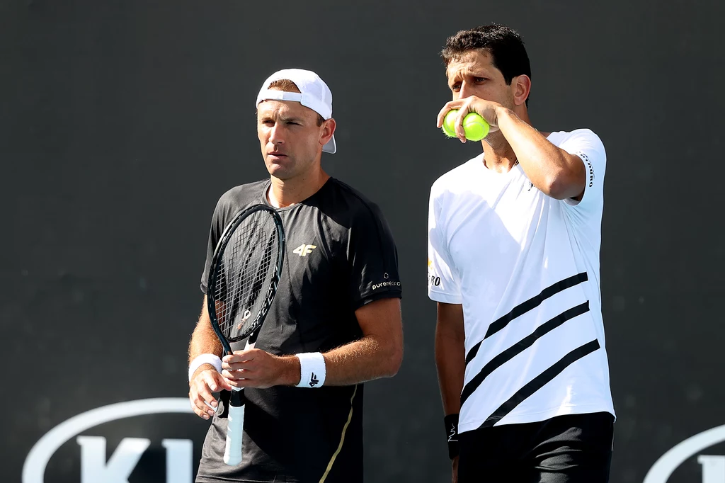 Łukasz Kubot (z lewej) i Marcelo Melo