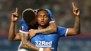 Rangers FC - Lech Poznań 1-0 w Lidze Europy. Morelos mógł zmienić klub, został katem polskich drużyn