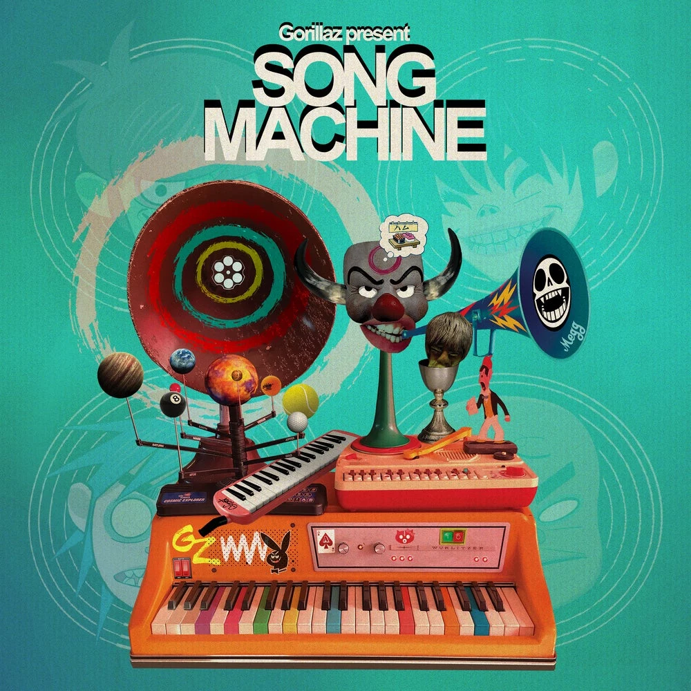 Okładka płyty "Song Machine, Season One: Strange Timez" Gorillaz