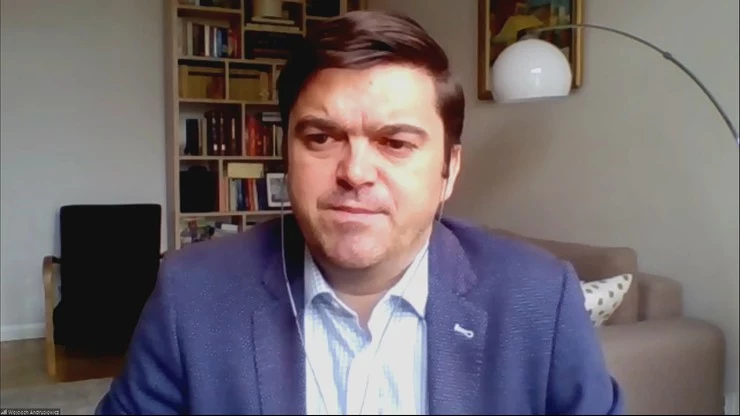 Rzecznik resortu zdrowia Wojciech Andrusiewicz w Polsat News Rzecznik resortu zdrowia Wojciech Andrusiewicz w Polsat News