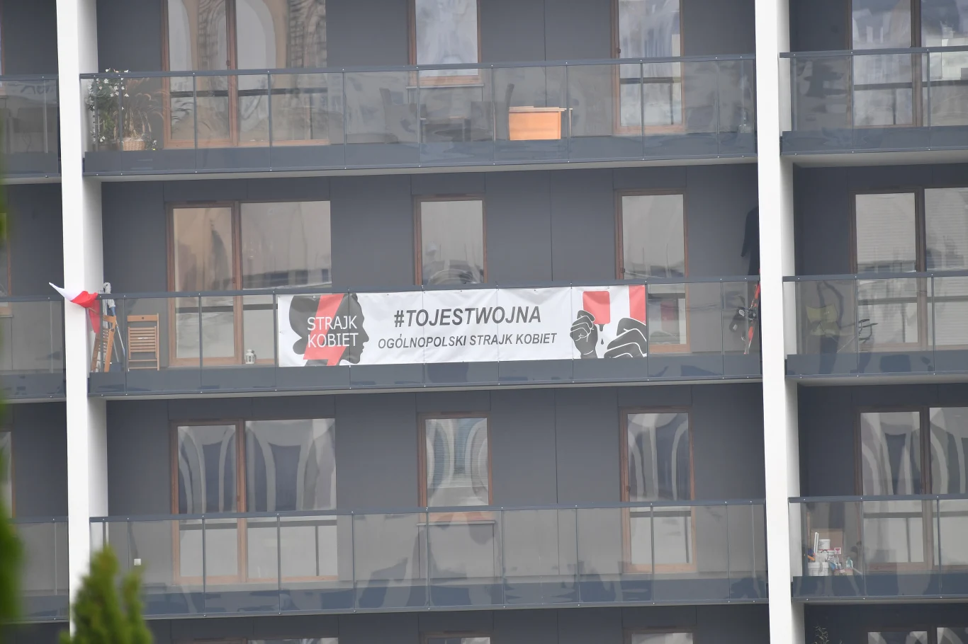 Gdańsk: Dziesiąty dzień protestów po wyroku TK ws. aborcji