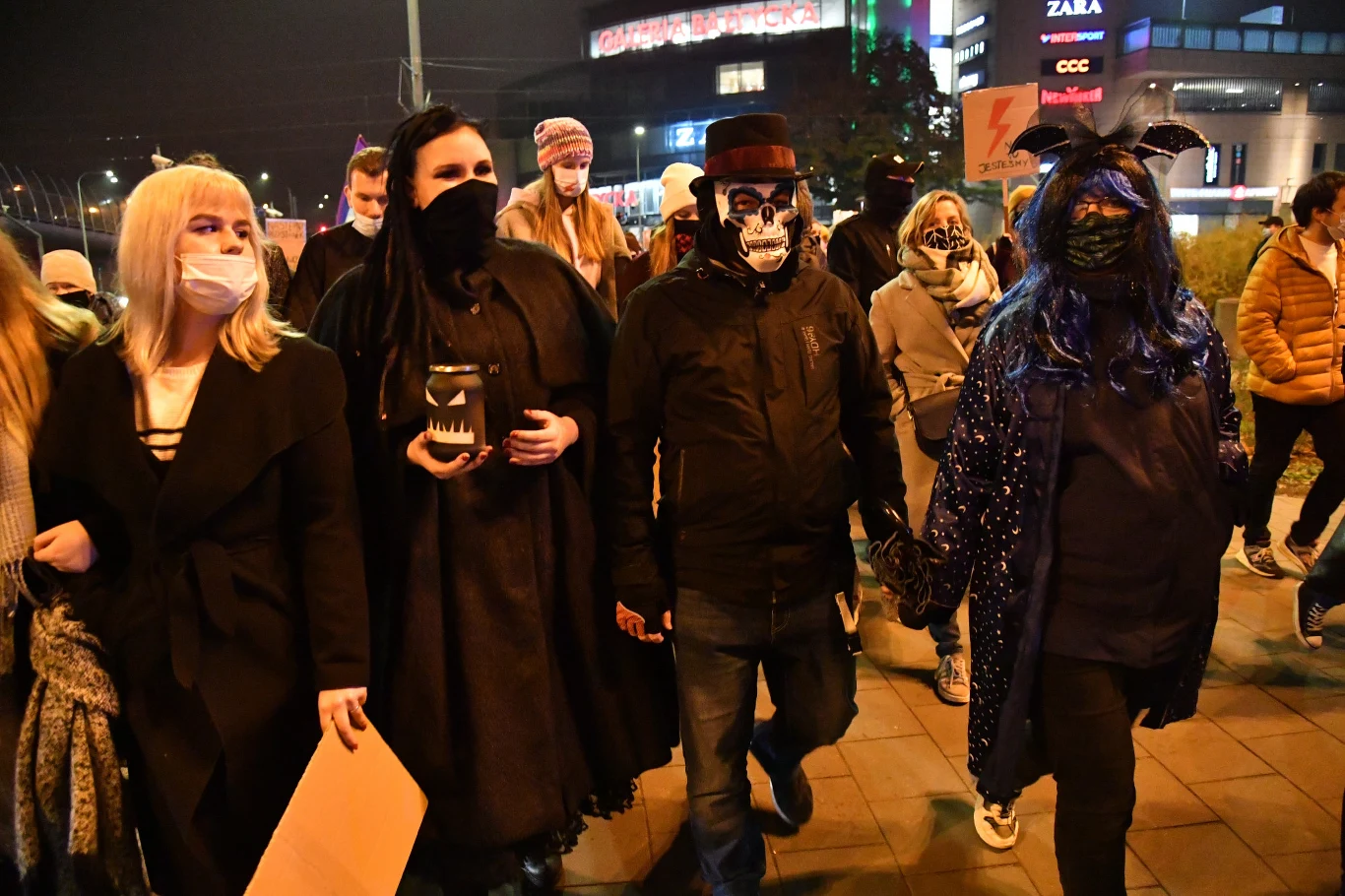 Gdańsk: Dziesiąty dzień protestów po wyroku TK ws. aborcji