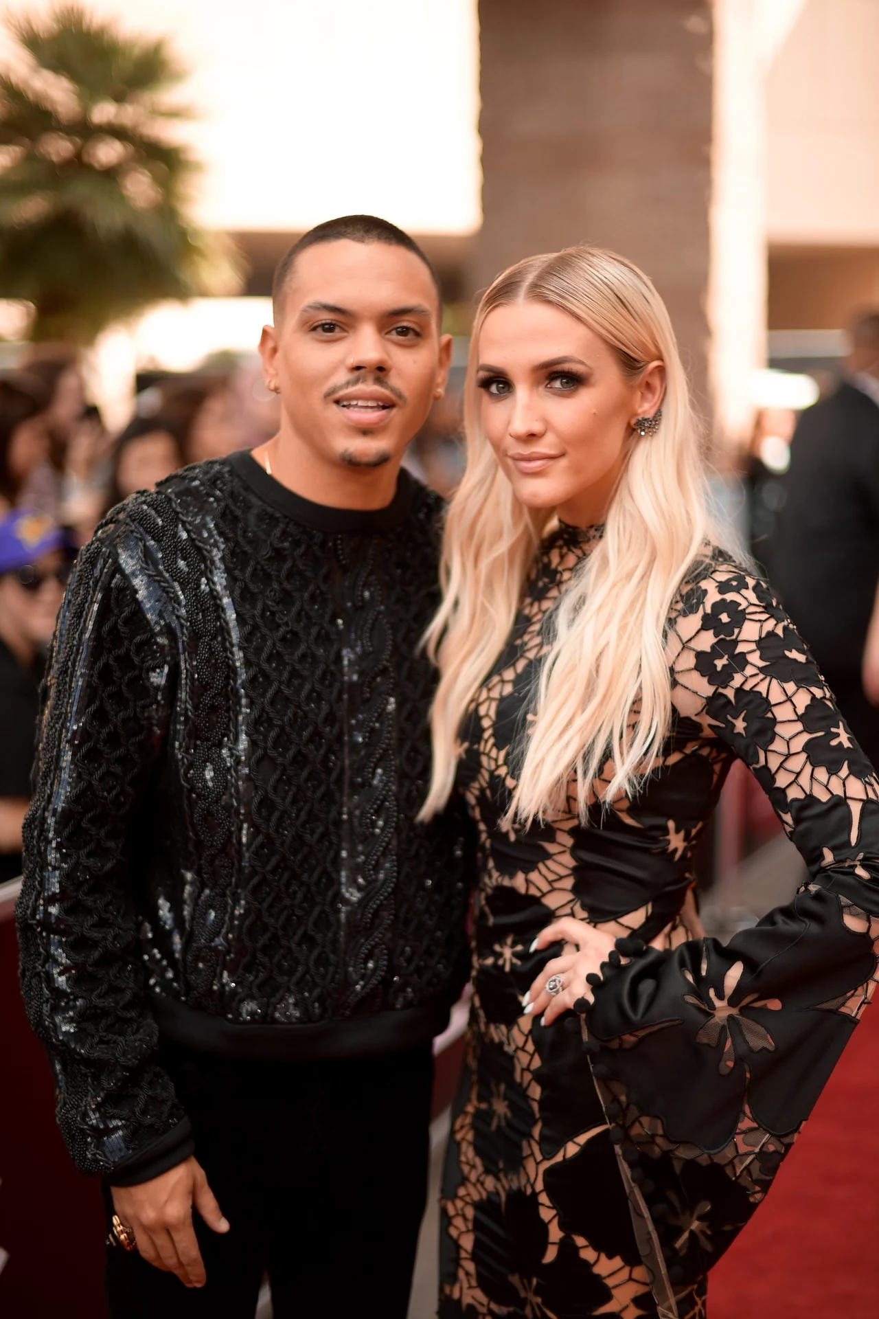 Ashlee Simpson z mężem Evanem Rossem Ashlee Simpson z mężem Evanem Rossem